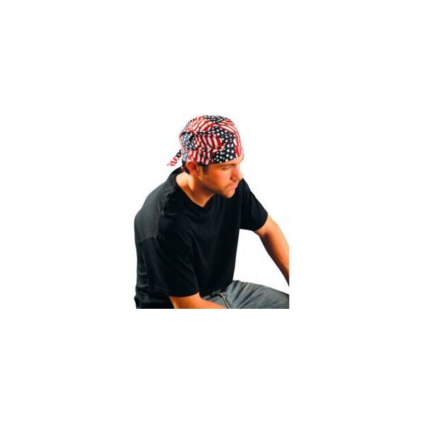 Occunomix Deluxe Tie Hat With Elastic Rear Band Navy, 12 Pack,  - TN6-01