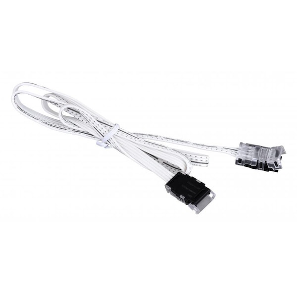 Cable de conexión Instalux de 36 pulgadas de Vaxcel, de cinta a cinta, color blanco - X0110