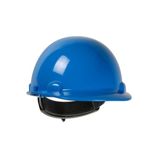 Pip Dynamic Dom Cap Style Dome Hard Hat HDPE Shell, 4-PT Suspension, Rachet Adjustment, Sky Blue - 280-HP341R-07
