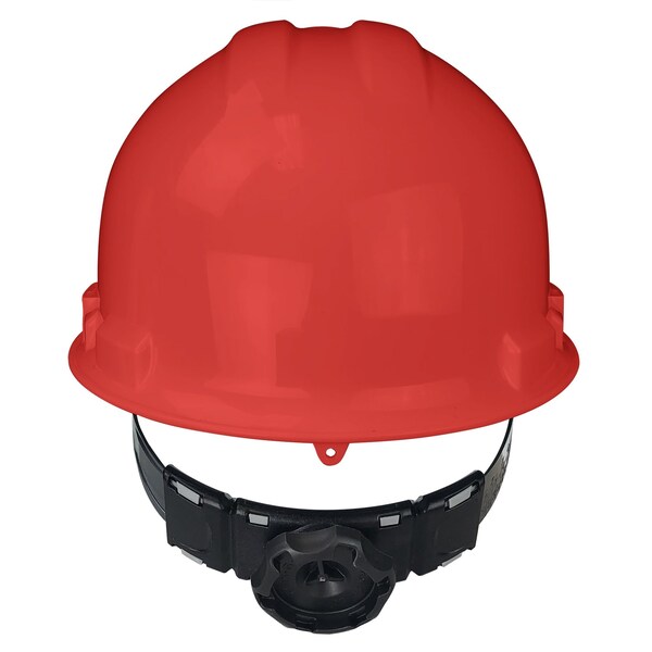Radians Radians GHR4 Granite Cap Style Hard Hat, 4 Point Ratchet, Red - GHR4-RED