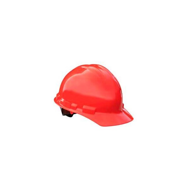 Radians Radians GHR4 Granite Cap Style Hard Hat, 4 Point Ratchet, Red - GHR4-RED