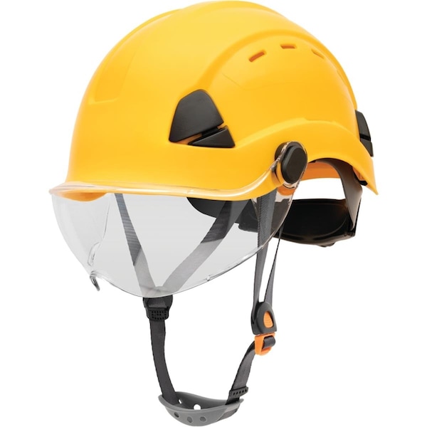 Honeywell Safety Products FM Vented Safety Helmet, Yellow - 280-FSH11002