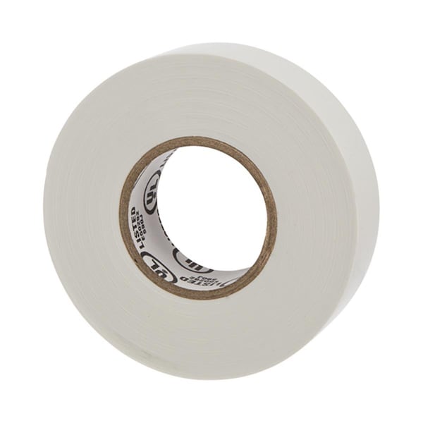 Nsi Industries 7 m Cinta Eléctrica de Vinil Grande Select Blanca - WW-722-9