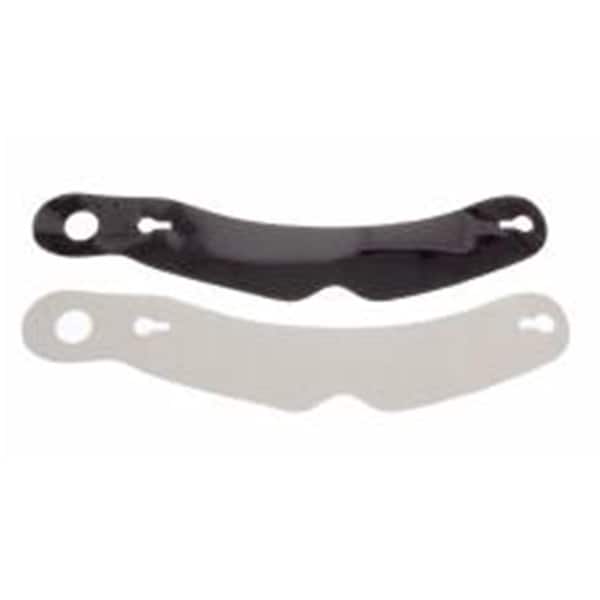 Ultra Shield 2 mm Nose Notch Plastic Race Products Helmet Shield Tear Off, Smoked - ULTS07