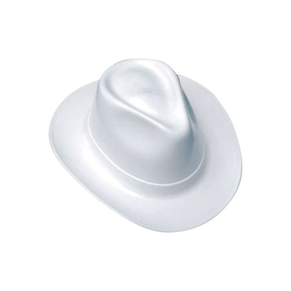 Occunomix OccuNomix Vulcan Cowboy Hard Hat with Ratchet Suspension White, VCB200-00 - VCB200-00