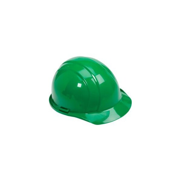 Erb Safety ERB 19768 Americana Hard Hat, 4-Point Pinlock Suspension, Green - 19768
