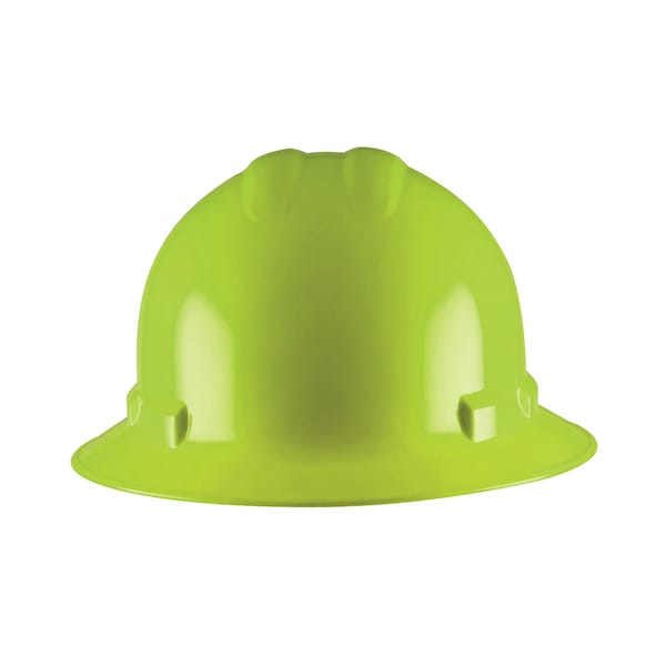 Cordova Duo Safety, Ratchet 6-Point Full-Brim Hard Hat - Hi-Vis Lime - H36R6