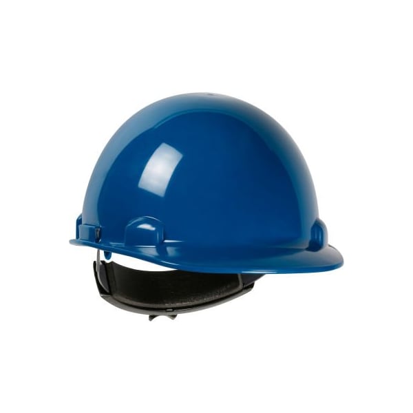 Pip Dynamic Dom Cap Style Dome Hard Hat HDPE Shell, 4-PT Suspension, Rachet Adjustment, Steel Blue - 280-HP341R-71