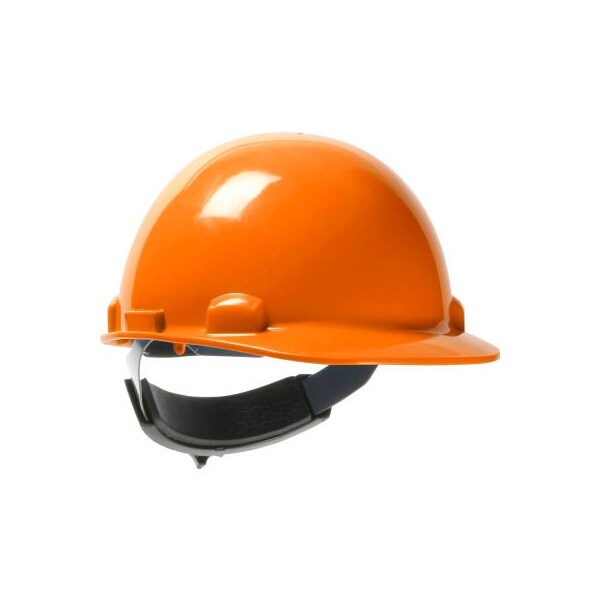 Pip Dynamic Dom Cap Style Dome Hard Hat HDPE Shell, 6-Pt Suspension, Rachet Adjustment, Orange - 280-HP341SR-03