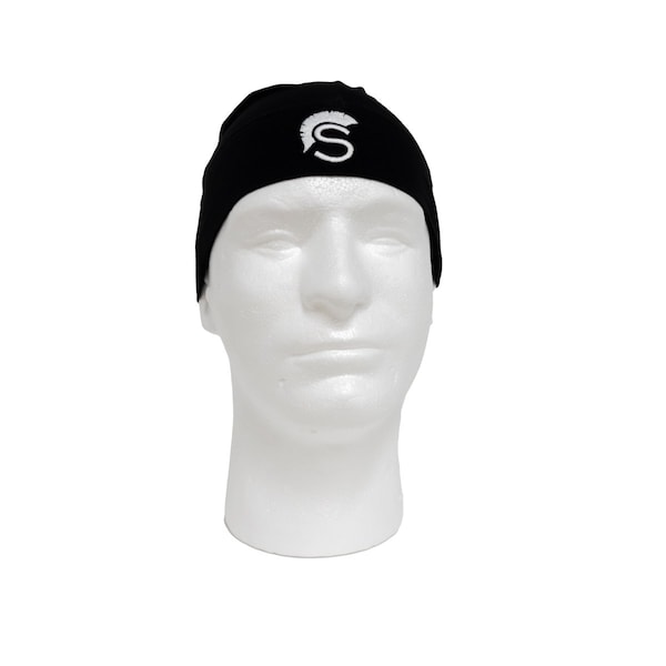 Scipio Mens Knit Cuffed Beanie Logo Cuff Knit Watch Cap One Size - Black - SCBEANIEBK