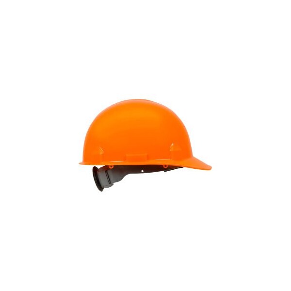 Sellstrom Manufacturing Jackson Safety SC-6 Safety Hard Hat, 4-Pt. Ratchet Suspension, Cap-Style, Hi-Vis Orange - 14843