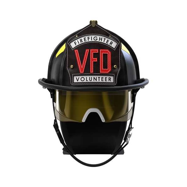 Bullard UST Lightweight Traditional Helmet, Lightweight Fiberglass Composite, 6 Point Sure Lock(R) Ratchet - UL6BKR350R742