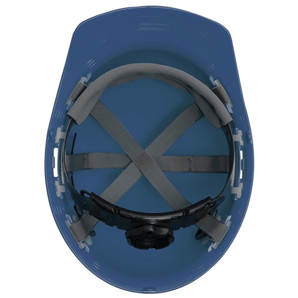 Ironclad Performance Wear Safety Helmet - Standard Brim, Class E, 6pt, Blue - G60101