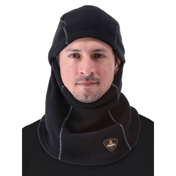 Refrigiwear PolarForce Balaclava, Polyester, Black, L/XL - 6440RBLKLXL
