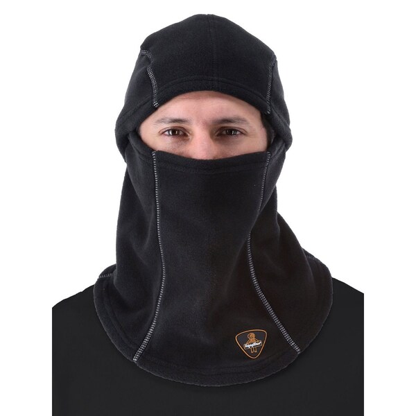 Refrigiwear PolarForce Balaclava, Polyester, Black, L/XL - 6440RBLKLXL