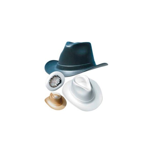 Occunomix OccuNomix Vulcan Cowboy Hard Hat with Ratchet Suspension Black, VCB200-06 - VCB200-06