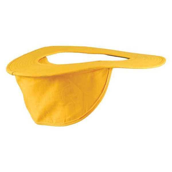 Occunomix Visor with Neck Shade, For Use With most regular hard hats (not full brim) Yellow - 898-098