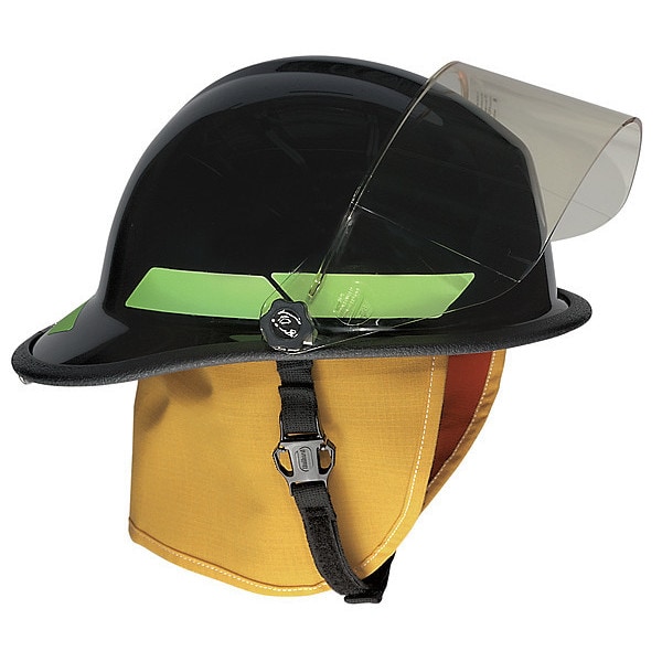Bullard Fire Helmet, Fiberglass, 6 pt Ratchet, Yellow, Fits Hat Size 6-1/2 to 8 , Modern - FXSYL