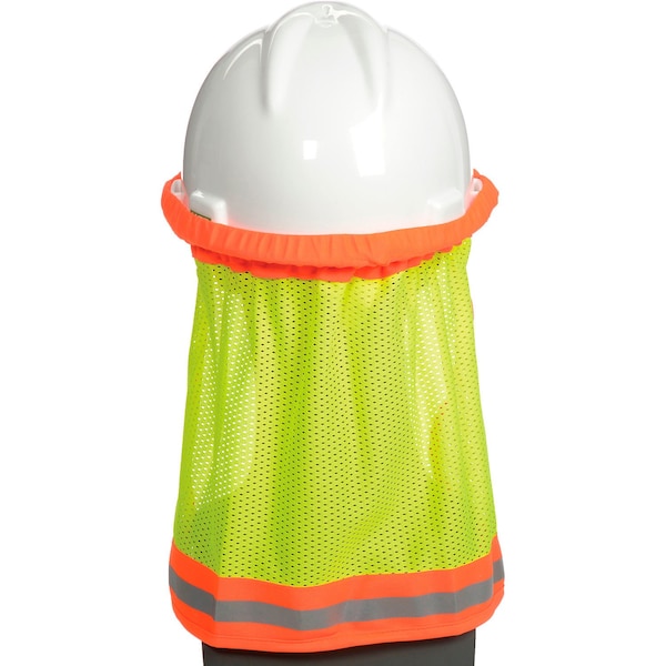 Msa Safety MSA Safety, Hard Hat Sunshade Accessory, Yellow-Green, For Use With MSA Safety Hard Hats One Size - 10098032