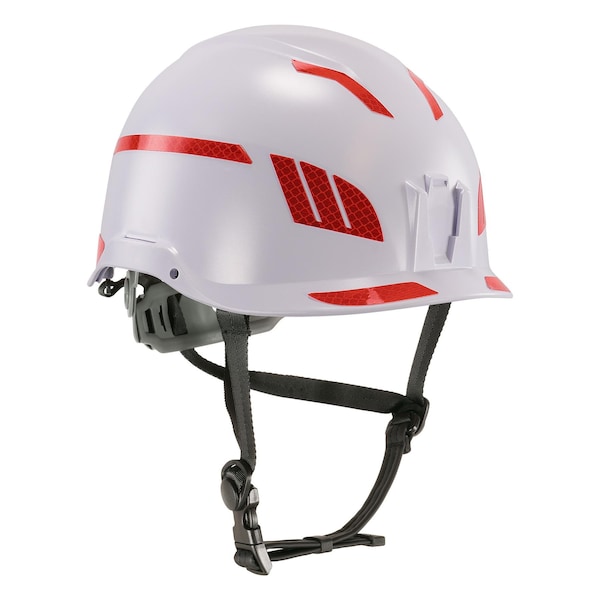 Ergodyne Reflective Hard Hat with Safety Helmet Sticker Kit, Red - 8961