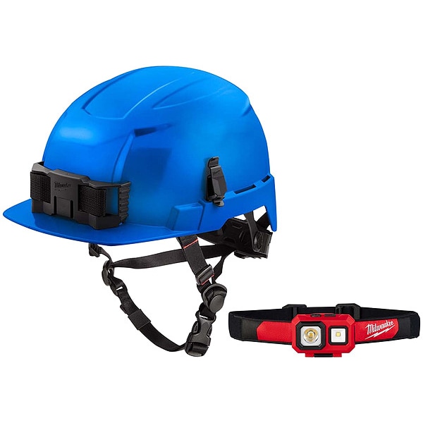 Milwaukee Tool Safety Helmet and Headlamp - 48-73-1325, 2104