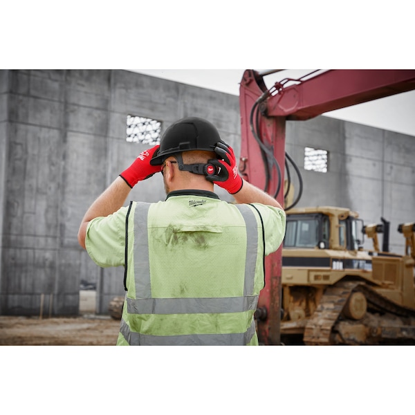 Milwaukee Tool BOLT White Front Brim Hard Hat w/6pt Ratcheting Suspension - Type 1, Class E - 48-73-1120