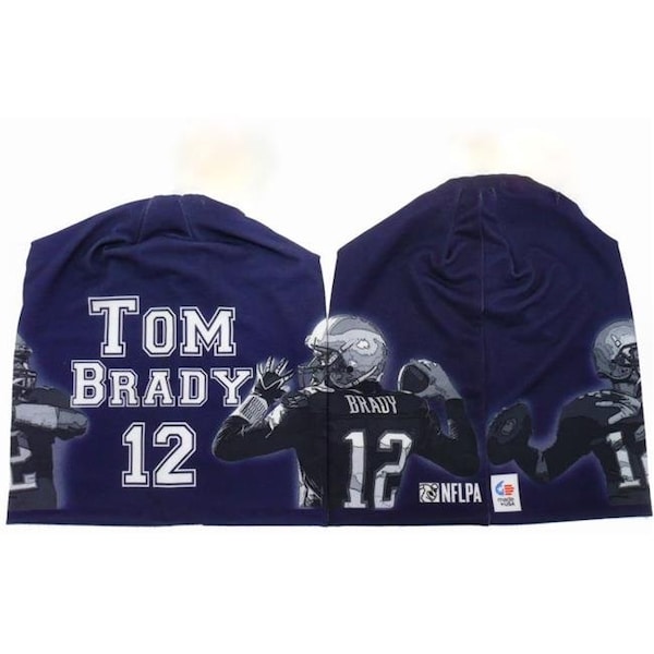 Caseys New England Patriots Beanie Heavyweight Tom Brady Design - 1122702467
