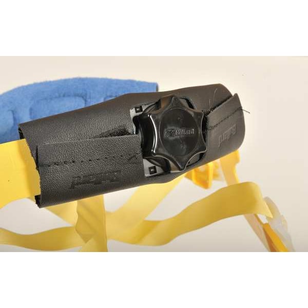 Bullard Fire Helmet, Thermoplastic, 6 pt Ratchet, Yellow, Fits Hat Size 6-1/2 to 8 , Full-Brim - FHYLR