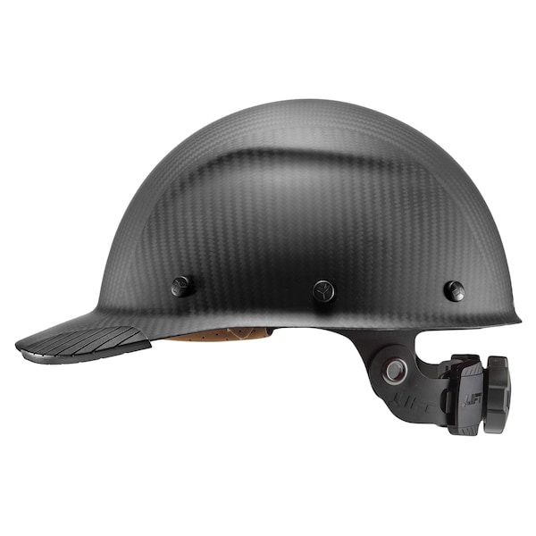 Dax Hard Hats Hard Hat Carbon Fiber Cap Brim (Matte Black) - HDCM-17MKG