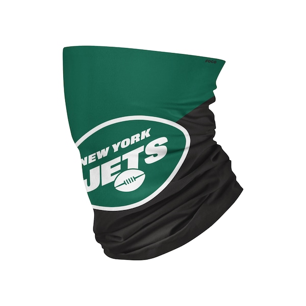 Foco FOCO New York Jets Gaiter Scarf Face Mask 1 pk - 194751392573