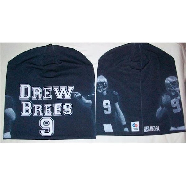 Caseys New Orleans Saints Beanie Lightweight Drew Brees Design - 1122702374