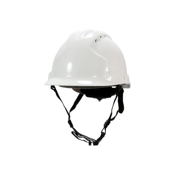 Pip Mk8 Evolution Linesman Hard Hat HDPE Shell, Type II EPS Impact Liner, Polyester Suspension, White - 280-AHS240V-10