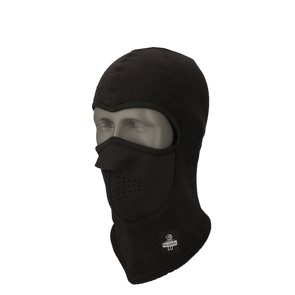 Refrigiwear Performance Balaclava, Fleece, Black, XL - 0098RBLKXLG