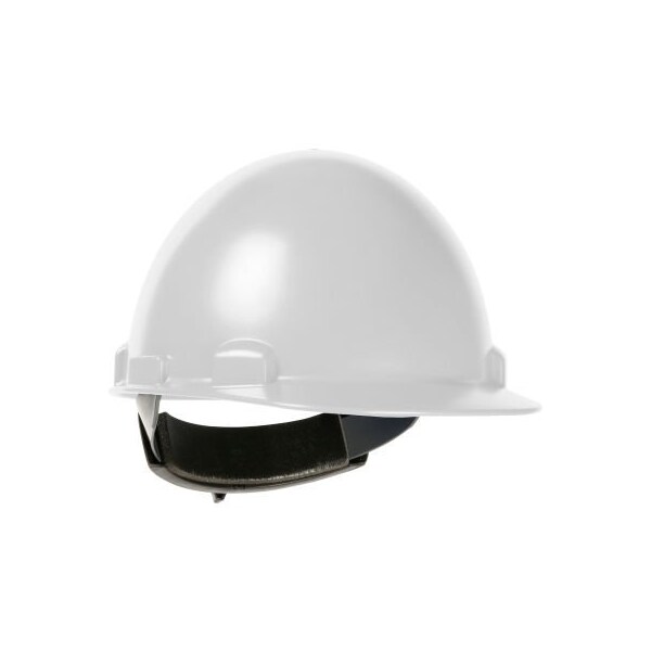 Pip Stromboli Cap Style Dome Hard Hat ABS/Polycarbonate Shell, 4 Point Nylon Webbing Cradle, White - 280-HP841R-01