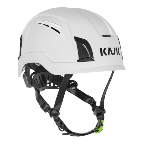 Kask Vented Safety Helmet, Zenith X2 Air, Lightweight polypropylene HD, Adaptive Fit System, White - ZENX2AIR-WH