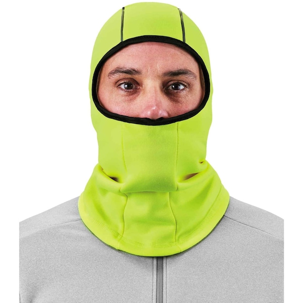 Ergodyne Balaclava, Universal, Lime - 6821HV