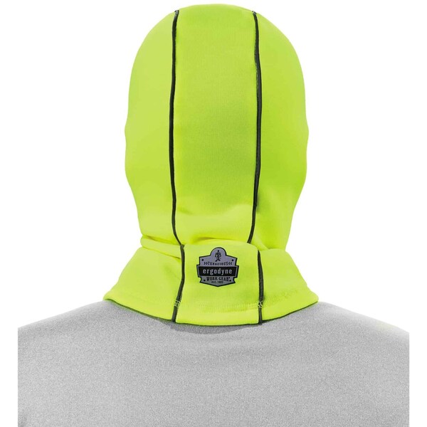 Ergodyne Balaclava, Universal, Lime - 6821HV