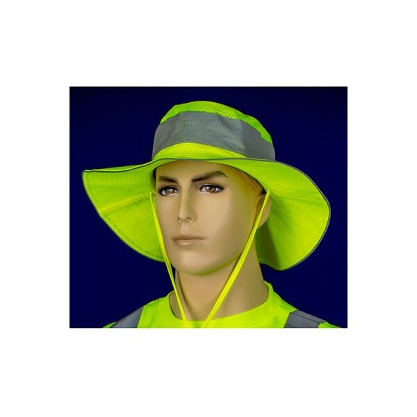 Old Toledo Brands Hi Visibility Ranger Hat With Perimeter Insect Guard, Yellow, S/M,  - UHV503-S/M