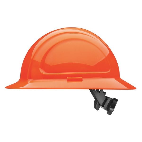 Honeywell North Hard Hat, N20, Polyethylene, 4 Point Ratchet, Type 1, Class E, Hi-Vis Orange - N20R460000