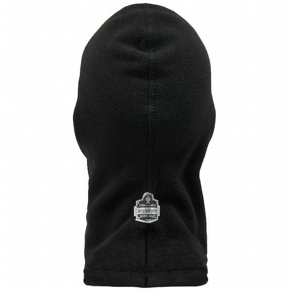 Ergodyne Balaclava Face Mask, Four-Way Stretchable Fleece, Moisture-Wicking, Black, Universal Size - 6821