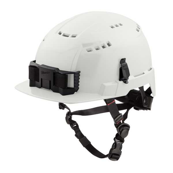Milwaukee Tool BOLT White Front Brim Vented Safety Helmet - Type 2, Class C - 48-73-1320