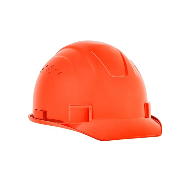 Jackson Safety Hard Hat, Advantage, Non-Vented, Front Brim, Hi-Vis Orange - 20205
