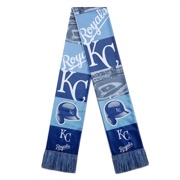Forever Collectibles Kansas City Royals Scarf Printed Bar Design - 9279716378