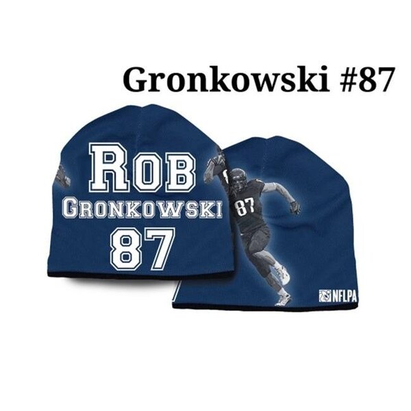 American Mills New England Patriots Beanie Heavyweight Rob Gronkowski Design - 1122702485