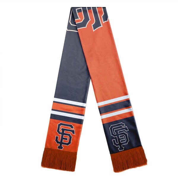 Forever Collectibles San Francisco Giants Scarf Colorblock Big Logo Design - 9141896934