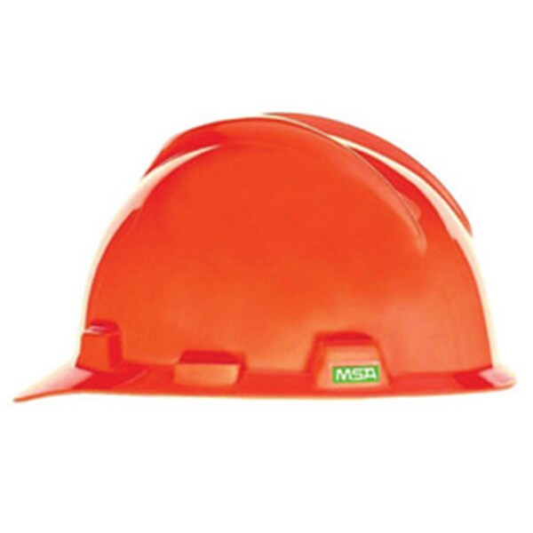Msa Safety Polyethylene Slotted Protective Cap Hi-Viz Orange - 454-489364