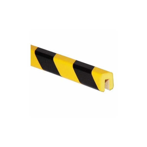 American Permalight Protective Foam Guard Black/Yellow 39.375" L x 1" W x 1.25" H - PLS1561-YB