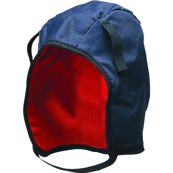 Msa Safety SAFETY WORKS 10062497 Winter Liner, Universal, Nylon, Blue, HookandLoop Attachment - 10062497/2499