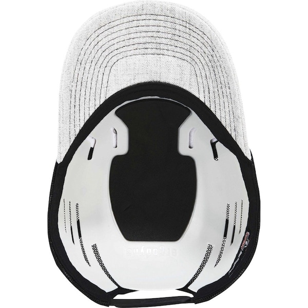 Ergodyne Skullerz 8945 Universal Bump Cap, Polypropylene, Foam Pad, Gray, Fits Hat Size Universal - EGO23380