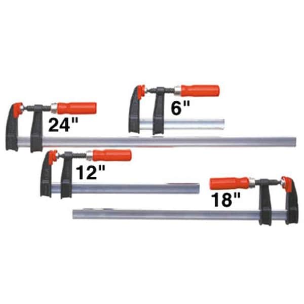 Hd ACTGJ2.5 18 Bessey 2.5 ft. x 18 in. Regular Duty Tradesmen Bar Clamp - ACTGJ2.5 18